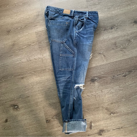 American Eagle Utility Style High Rise Jeans - Picture 6 of 7